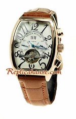 Franck Muller Conquistador Pink Gold Replica Watch 03