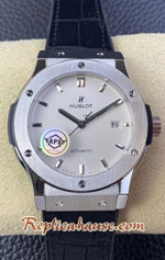 Hublot Classic Fusion White Dial 42MM Swiss APS Replica Watch 09