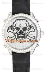 Jacob & Co. The Five Time Zone Skeleton Swarovski Dial Replica Watch 02