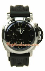 Panerai Luminor GMT 8 Days Swiss Replica Watch 04