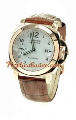 Panerai Luminor 00111 Pink Gold Japanese Movement 01