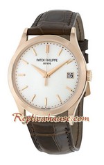 Patek Philippe Calatrava Swiss Replica Watch 16<font color=red>หมดชั่วคราว</font>