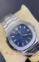 Patek Philippe 40th Nautilus 57111P Blue Dial Swiss 3KF Replica Watch 03