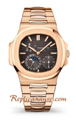Patek Philippe Nautilus 5712 Rose Gold Swiss Replica Waches 02