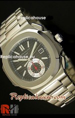 Patek Philippe Nautilus Chronograph Swiss Replica Watch 21<font color=red>หมดชั่วคราว</font>