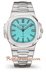 Patek Philippe Nautilus Tiffany Dial Swiss 3K Replica Watch 05