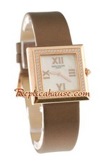 Patek Philippe Geneva Ladies Swiss Quartz Replica Watch 02