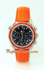 Omega Seamaster - Planet Ocean Leather Watch 2