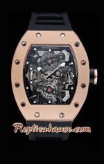 Richard Mille RM038 Tourbillon-Bubba Watson Gold Watchs 2