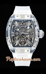 Richard Mille RM12-01 Edition Transparent Case Tourbillon Swiss Replica Watch 04