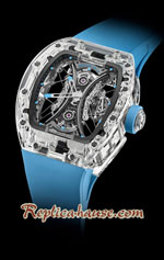 Richard Mille RM53-02 Pablo mac Donough Transparent Case Tourbillon Swiss Replica Watch 06