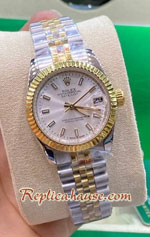 Rolex DateJust 2K White Dial Jubilee 31mm Replica Watch 04