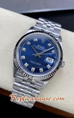 Rolex Datejust 36mm Blue-Diamond Dial Jubilee VSF Swiss Replica Watch 06