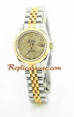 Rolex DateJust Two Tone Ladies - 34