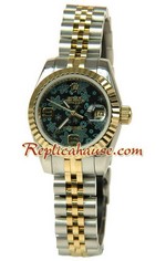 Rolex Replica Floral Motif Datejust Ladies Watch 03