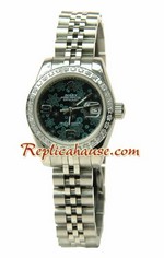 Rolex Replica Floral Motif Datejust Ladies Watch 07