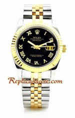 Rolex Replica Datejust Two Tone Watch 01