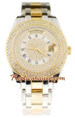 Rolex Replica Day Date Two Tone Watch 7<font color=red>หมดชั่วคราว</font>