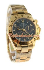Rolex Replica Daytona Gold Swiss Watch 09