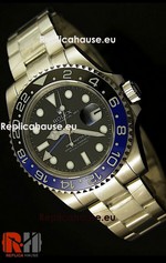 Rolex Replica GMT Masters II Black Blue - Swiss Watch 122