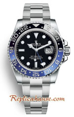 Rolex GMT Masters II Batman Model 3285 - Swiss Noob Replica Watch 13