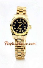 Rolex Replica Datejust Gold Ladies Watch 20