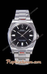 Rolex Oyster Perpetual 41MM Cal.3230 Black Dial Swiss Replica Watch 03