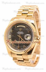 Rolex Replica Day Date II Gold Swiss Replica Watch 21