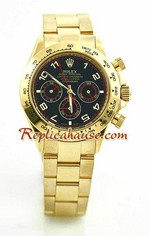 Rolex Daytona Gold Black Face 19