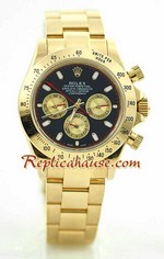 Rolex Daytona Gold Black Face 17