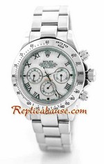 Rolex Replica Daytona Silver Watch 5<font color=red>หมดชั่วคราว</font>