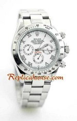 Rolex Replica Daytona Silver Watch 6<font color=red>หมดชั่วคราว</font>