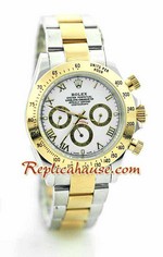 Rolex Daytona Two Tone White Face - 38