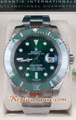 Rolex Submariner Hulk Green Dial 40mm Replica Watch 04