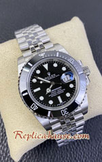 Rolex Submariner Black Dial Ceramic 40mm 3135 Jubilee Swiss EW Replica Watch 02