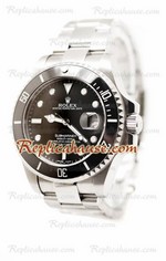 Rolex Submariner Black Swiss Model 2836