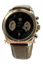 Tag Heuer Grand Carrera Leather Replica Watch 02