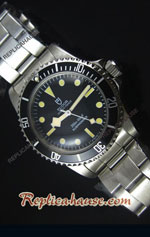 Tudor Oyster Prince Vintage 200M Black Dial Swiss Replica Watch 04