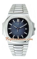 Patek Philippe Nautilus Blue Dial Replica Watch 05