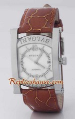 Bvlgari Assioma Leather Replica Watch 1