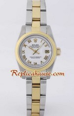 Rolex DateJust Two Tone Ladies - 30