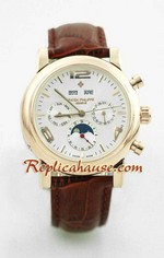 Patek Philippe Grand Complications Gold Swiss Replica Watch 8