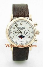 Patek Philippe Grand Complications Gold Swiss Replica Watch 4