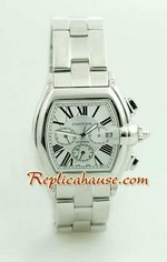 Cartier Roadster Automatic White Face 4