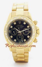 Rolex Daytona Replica Gold Diamond 3<font color=red>หมดชั่วคราว</font>