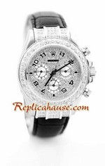 Rolex Replica Daytona Diamonds Dial and Bezel 1