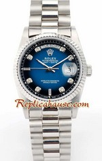 Rolex Day Date Blue/Black Face