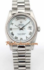 Rolex Day Date Silver - 2