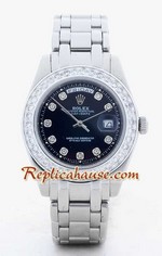Rolex Day Date Silver 7