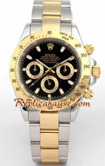 Rolex Daytona Two Tone Black Face - 1